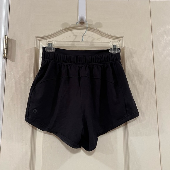 Lululemon inner glow 3” high rise shorts - Picture 2 of 3